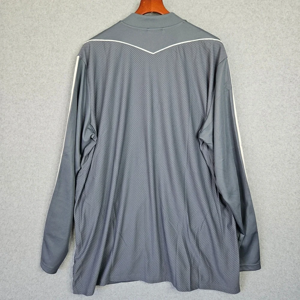 Adidas Tiro 23 League Training Jacket Mens 3XLT Grey White HS3504 Slim Fit New